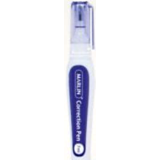 Marlin Office Essentials Correction fluid pen type 7ml 1's metal tip 0.8mm